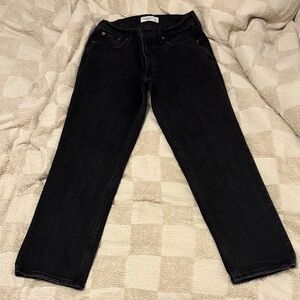 Abercrombie & Fitch Black Straight Leg Women’s Jeans